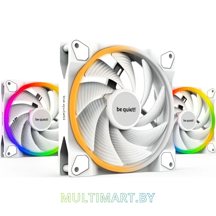 Набор вентиляторов be quiet! Light Wings White 140mm PWM High-Speed Triple-Pack (BL103)